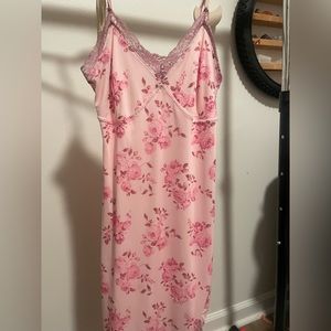 Pink flower dress!